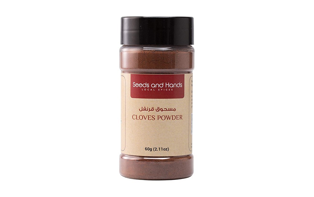 Seeds And Hands Cloves Powder    Plastic Bottle  60 grams